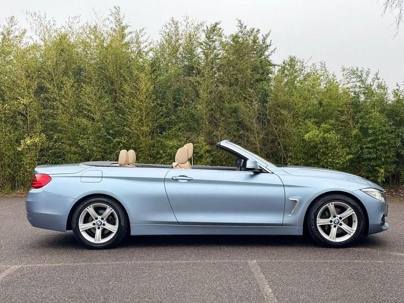 Used BMW 420 Comfort Edition 184 HP (135 kW) 2014 Blue Cabriolet