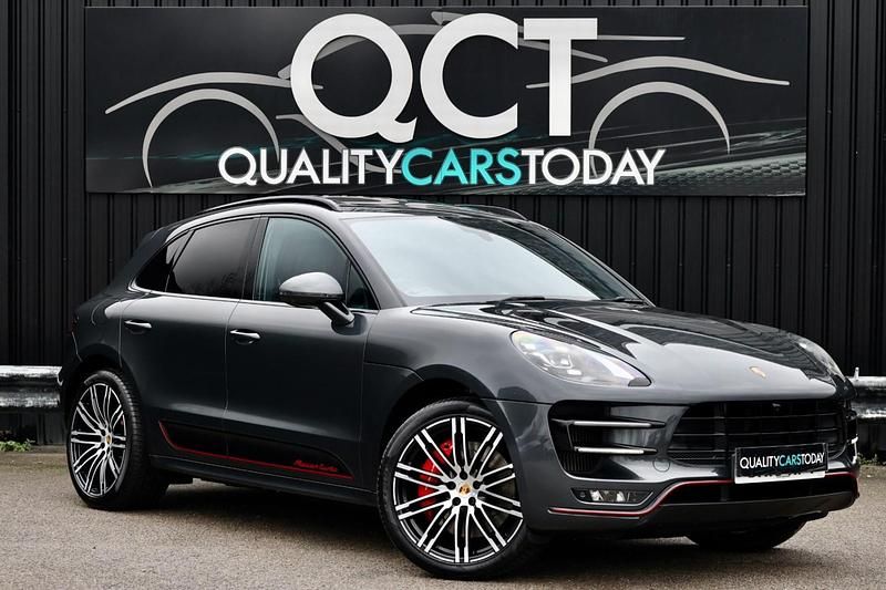 Used Porsche Macan Turbo Performance Package 440 HP (323 kW) 2018 Grey SUV