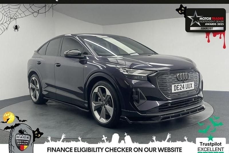 Used 2024 Audi Q4 Sportback e-tron Black Edition SUV | £34,470 (Fair price) - Image 1/1
