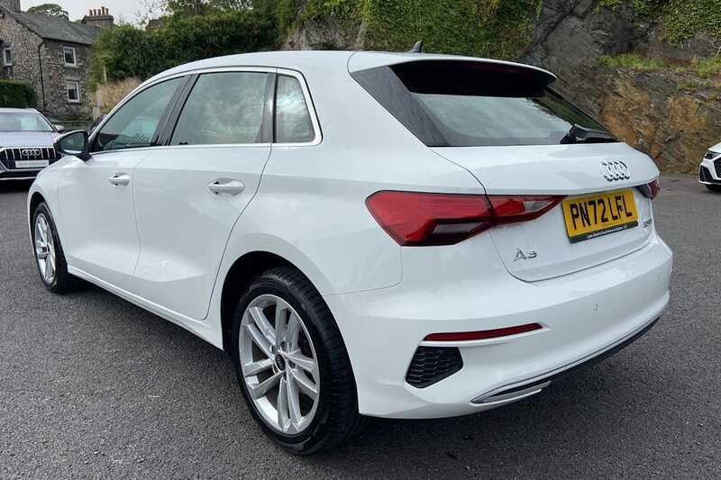Used Audi A3 Sport 110 HP (80 kW) 2022 White Hatchback