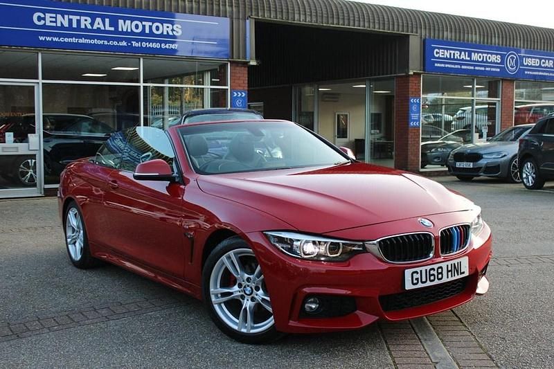 Used BMW 420 M Sport 2018 Red Cabriolet