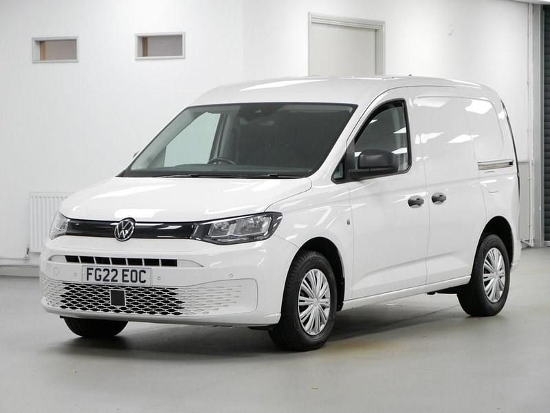 Used VW Caddy 102 HP (75 kW) 2022 White MPV