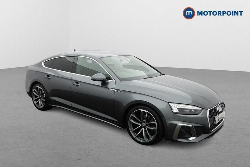 Grey Used 2020 Audi A5 S-Line Coupe | £21,549 (Fair price) - Image 1/4