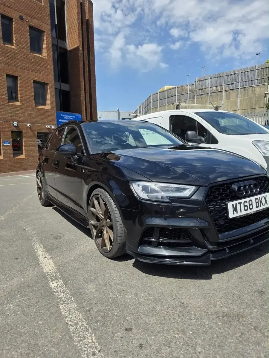 Used Audi A3 Black Edition 150 HP (110 kW) 2018 Black Sedan