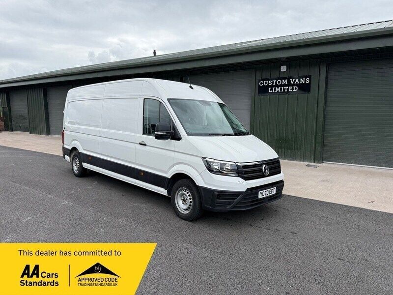 White Used 2020 VW Crafter Trendline Van | £10,995 (Good price) - Image 1/3
