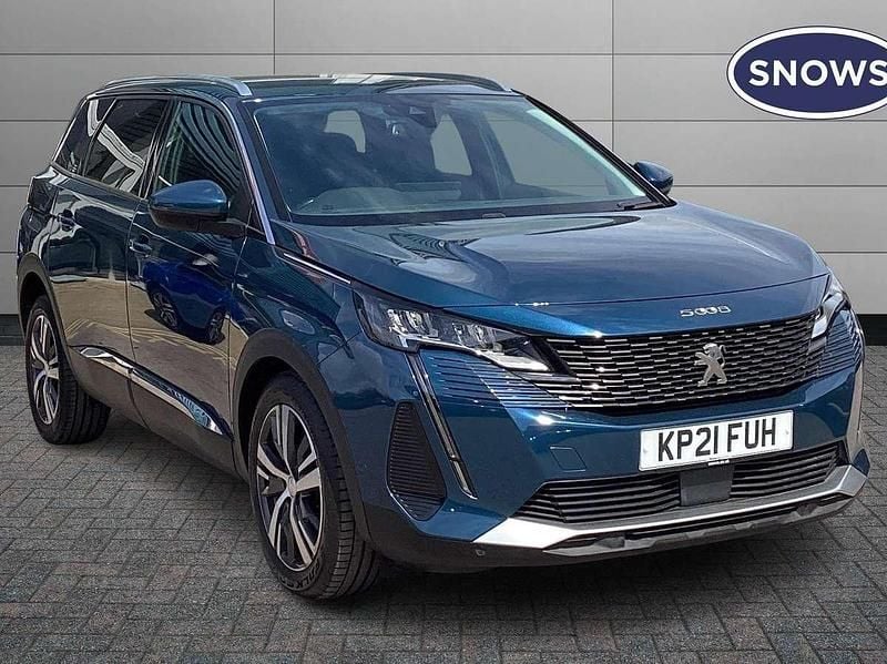 Blue Used 2021 Peugeot 5008 Allure Premium MPV | £17,954 (Fair price) - Image 1/4