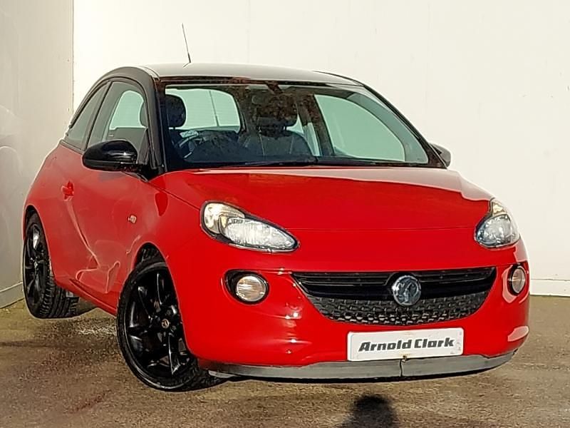 Used Vauxhall Adam 70 HP (51 kW) 2018 Red Hatchback
