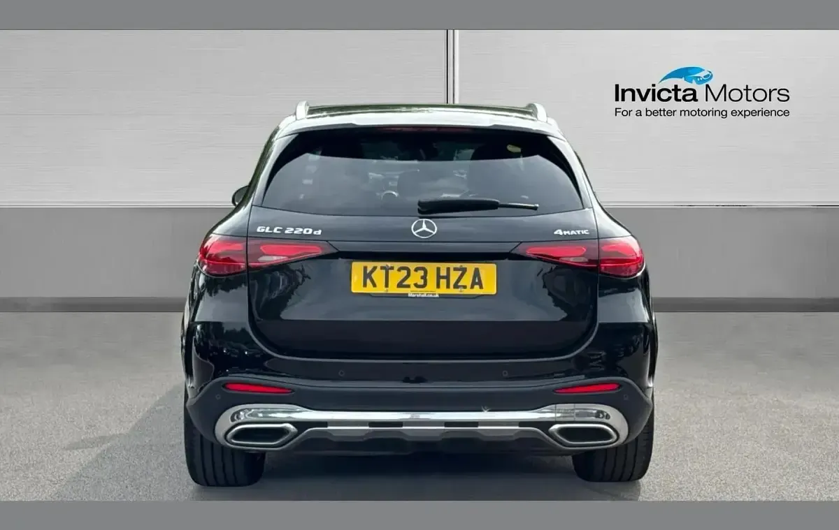 Used Mercedes GLC220 AMG Line Premium 197 HP (144 kW) 2023 Black SUV
