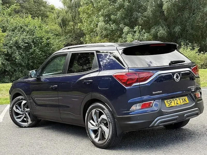 Used SsangYong Korando 136 HP (100 kW) 2022 Blue Estate