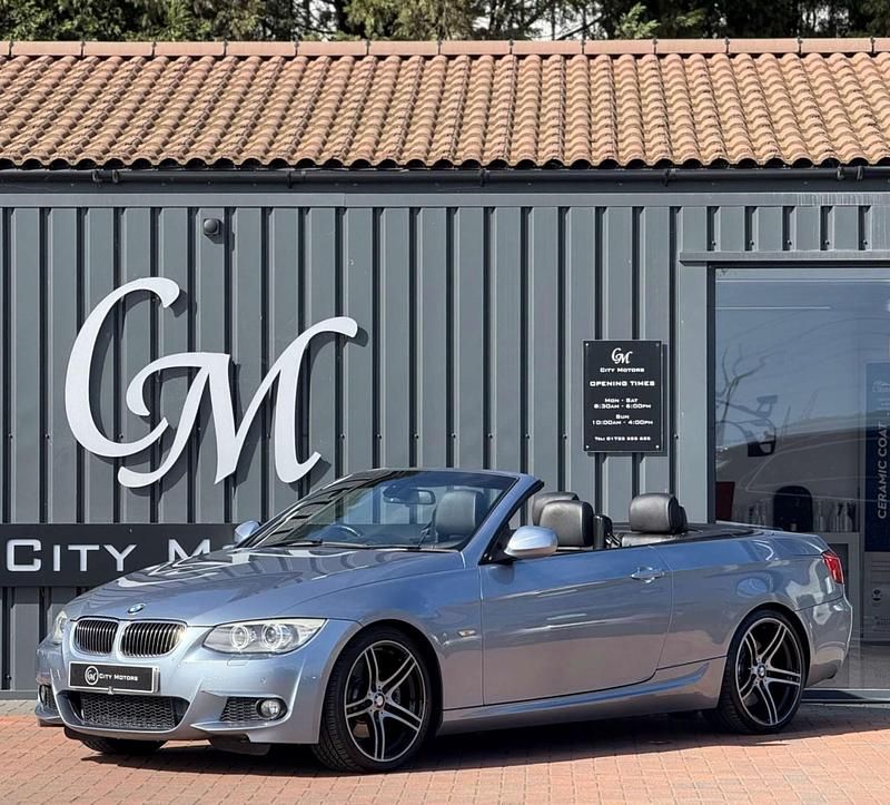 Blue Used 2012 BMW 330 Cabriolet M Sport Cabriolet | £9,990 (Good price) - Image 1/4