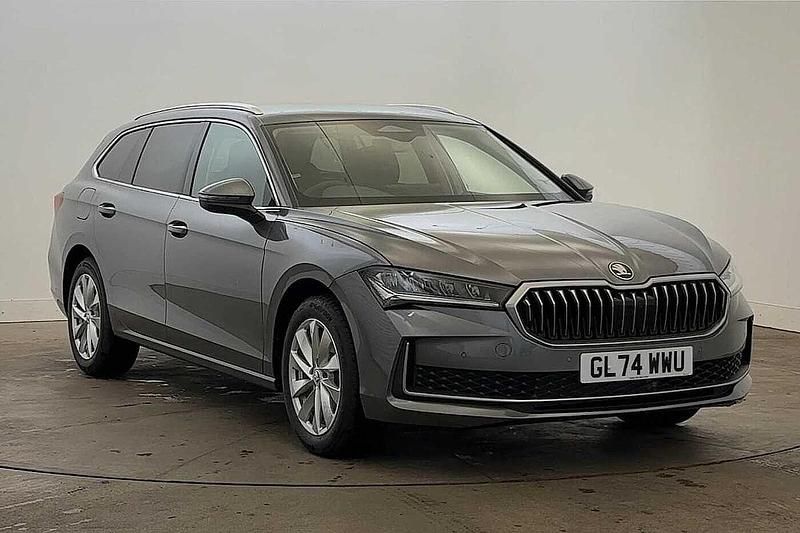 Graphite grey metallic New 2024 Skoda Superb SE Technology Estate | £25,995 (Super price) - Image 1/4