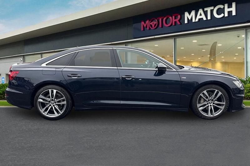 Used Audi A6 S-Line 2019 Blue Sedan