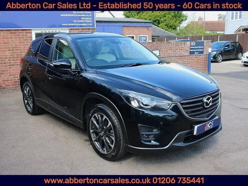 Second-hand Mazda CX-5 Inclusive 165 CP (121 kW) 2016 Negru SUV