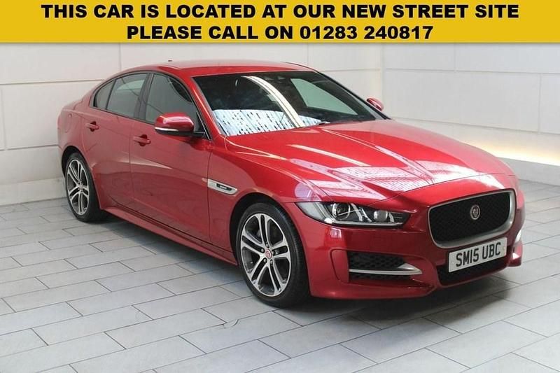 Red Used 2015 Jaguar XE R-Sport Sedan | £8,000 (Good price) - Image 1/3