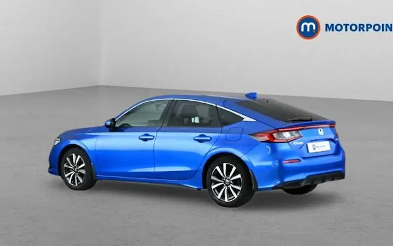 Used Honda Civic Elegance 143 HP (105 kW) 2024 Blue Hatchback