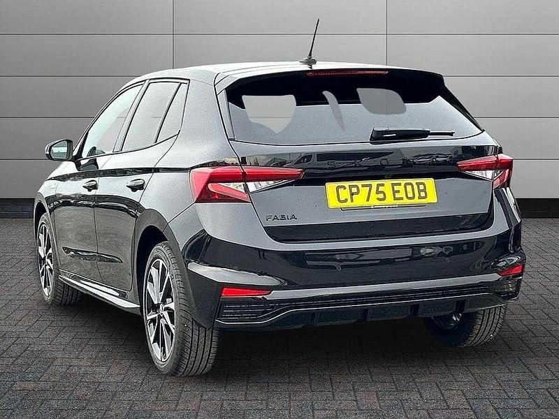 New Skoda Fabia Monte Carlo 110 HP (80 kW) 2025 Black magic pearl effect Hatchback