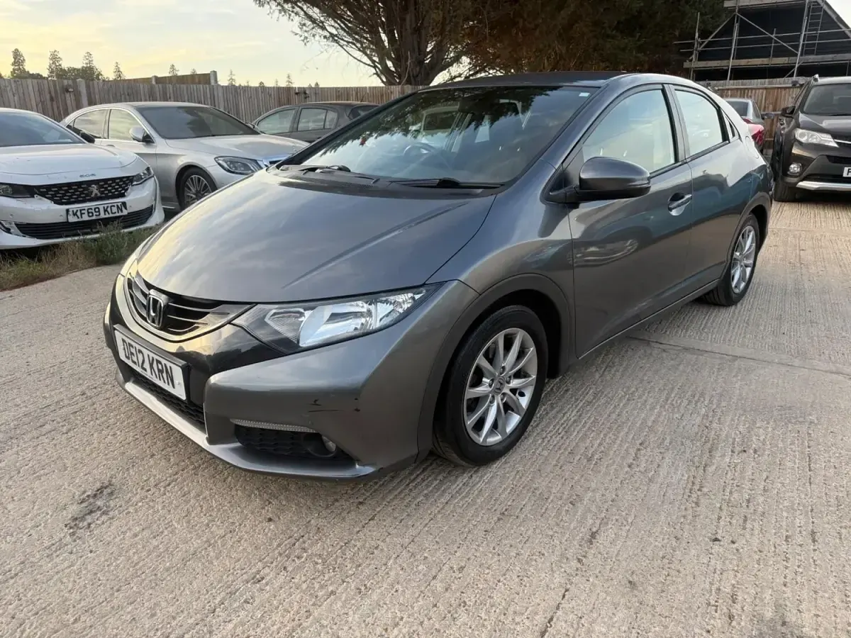 Used Honda Civic ES 2012 Grey Hatchback