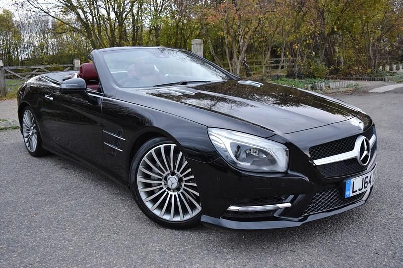 Black Used 2014 Mercedes SL500 AMG | £19,975 - Image 1/4