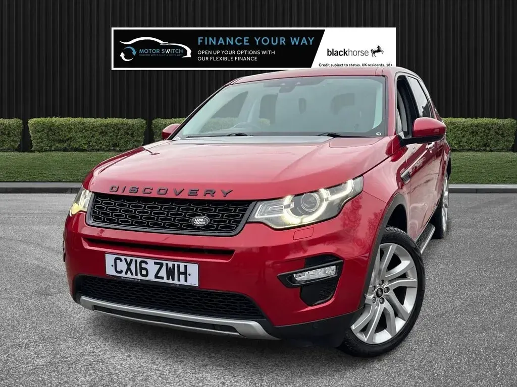 Used Land Rover Discovery Sport HSE Luxury 180 HP (132 kW) 2016 Red SUV