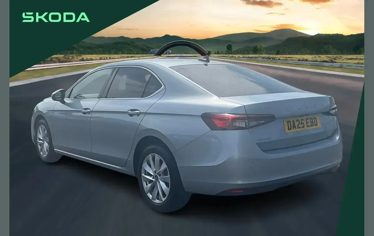 Used Skoda Superb SE Technology 150 HP (110 kW) 2025 Silver Hatchback