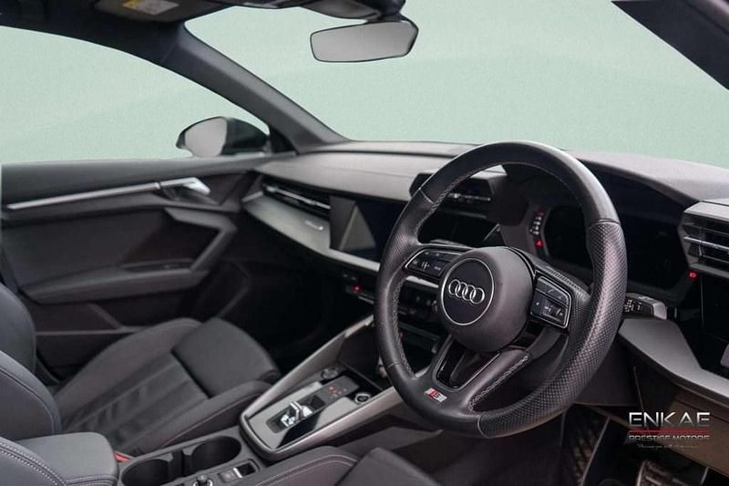 Used Audi A3 S-Line 150 HP (110 kW) 2020 Black Sedan