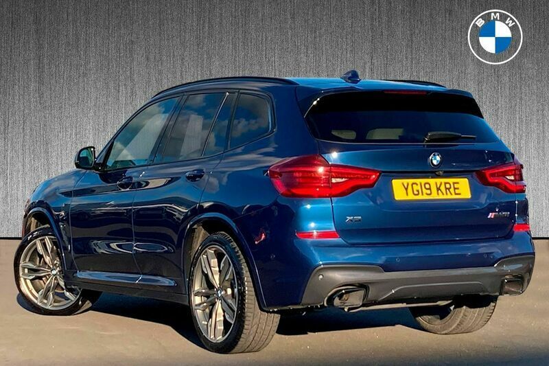 Used BMW X3 Comfort Edition 360 HP (264 kW) 2019 Blue SUV
