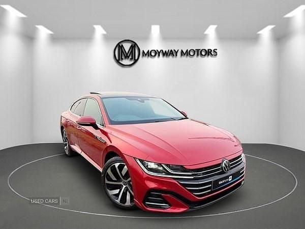 Used VW Arteon R-line 2022 Red Hatchback