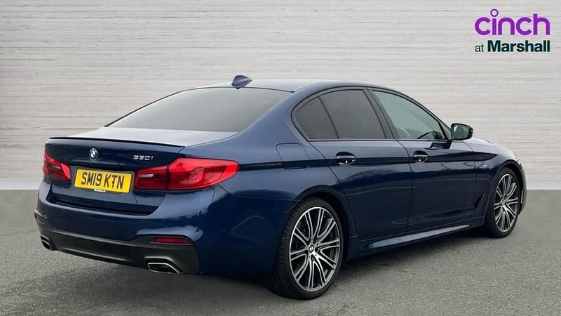 Used BMW 530 M Sport 252 HP (185 kW) 2019 Blue Sedan