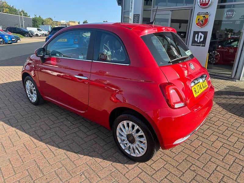 Red Used 2024 Fiat 500 S Hatchback | £13,995 (Expensive) - Image 1/4