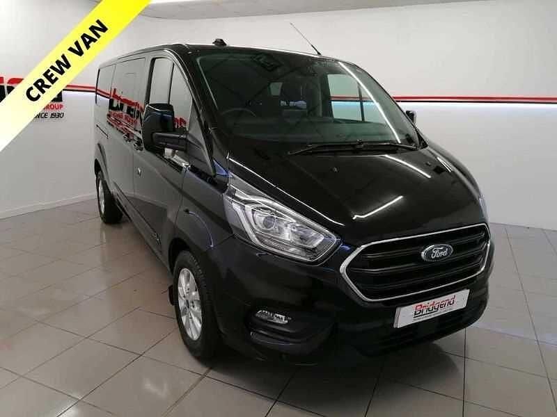 Used Ford Transit Custom Limited 170 HP (125 kW) 2022 Black Van