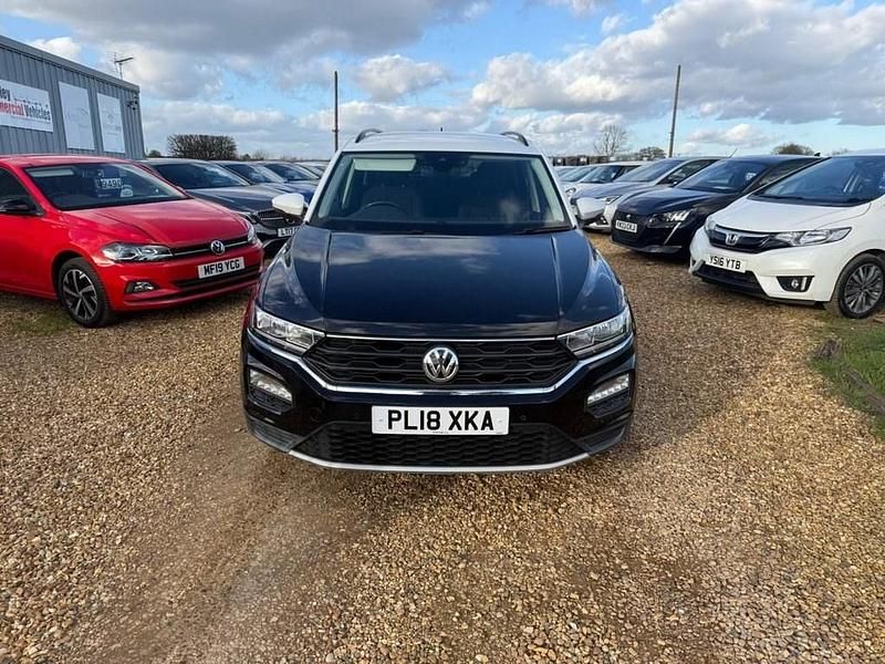 Used VW T-Roc Design 115 HP (84 kW) 2018 Black SUV