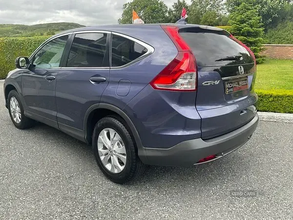 Used Honda CR-V SE 120 HP (88 kW) 2014 Blue SUV