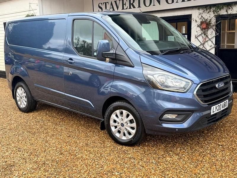 Used Ford Transit Custom Limited 130 HP (95 kW) 2020 Blue Van