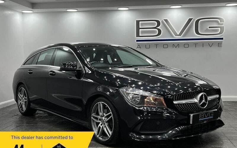 Black Used 2018 Mercedes CLA200 Shooting Brake AMG line Estate | £12,994 (Fair price) - Image 1/2