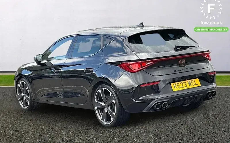 Used Cupra Leon VZ2 300 HP (220 kW) 2023 Black Hatchback