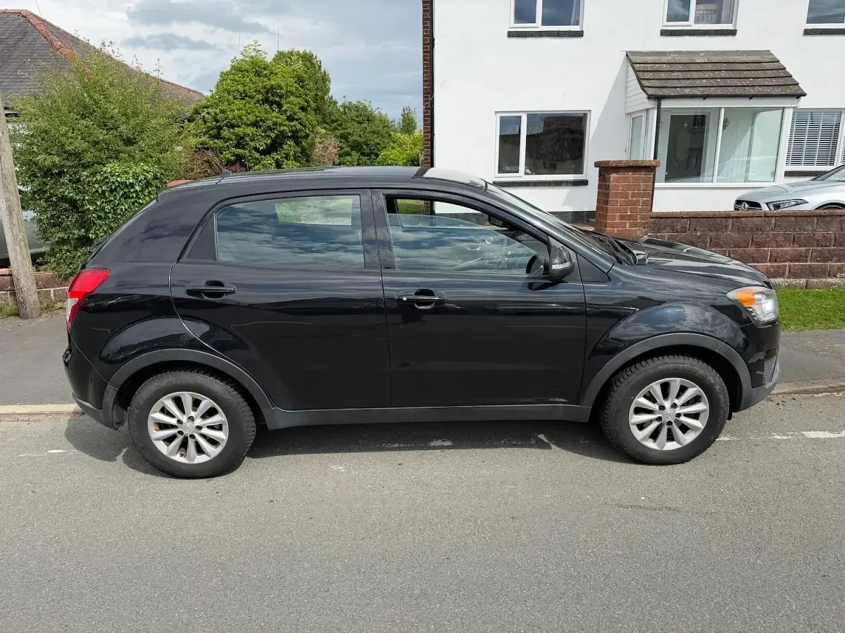 Used SsangYong Korando 2014 Black SUV