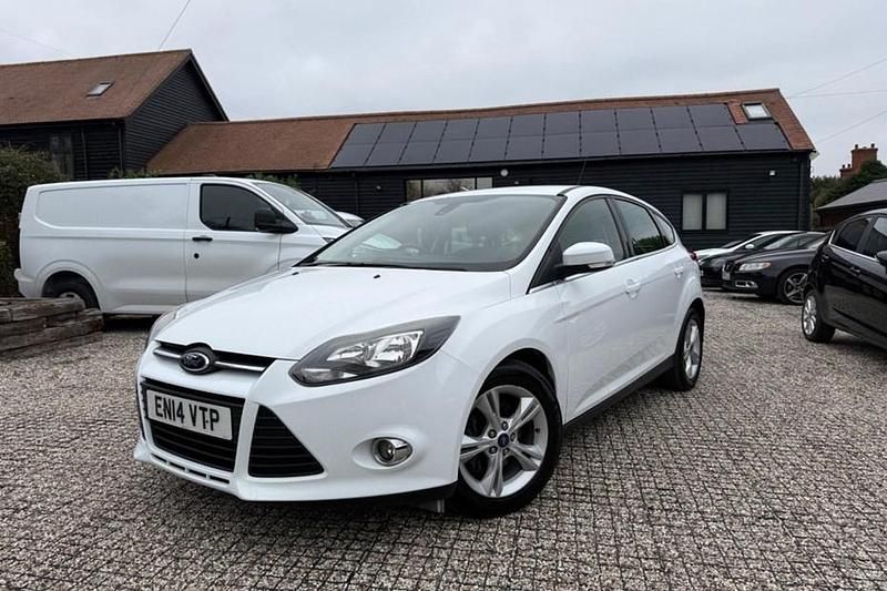 White Used 2014 Ford Focus Zetec Hatchback | £3,995 (Fair price) - Image 1/1