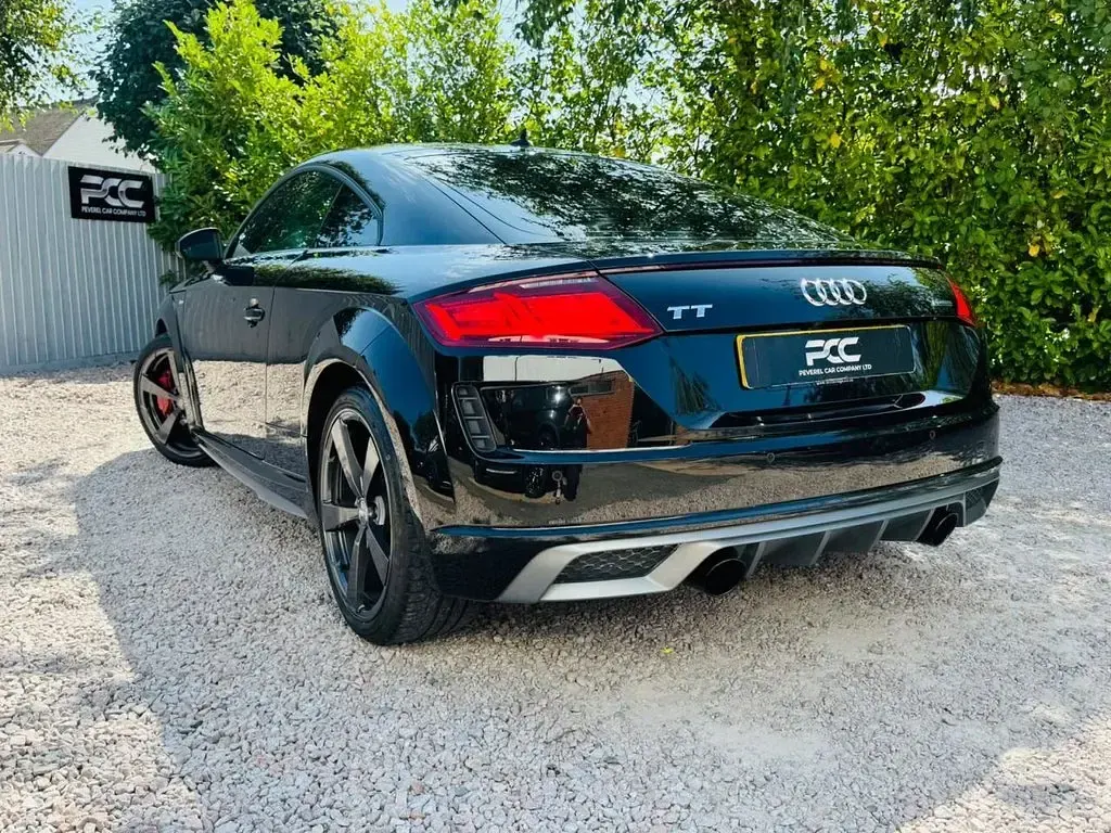 Used Audi TT S-Line 245 HP (180 kW) 2019 Black Coupe