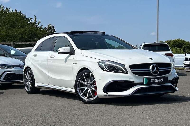 White Used 2018 Mercedes A45 AMG Premium Hatchback | £26,495 (Good price) - Image 1/4