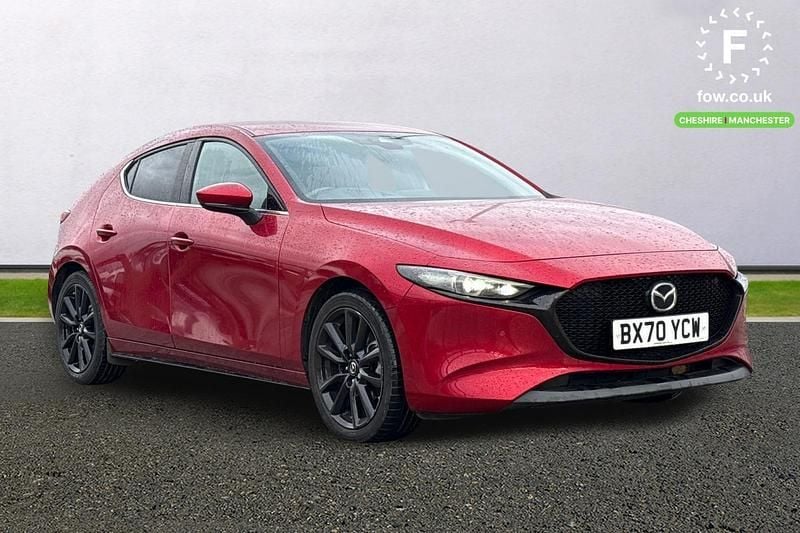 Red Used 2021 Mazda 3 Inclusive Hatchback | £16,199 (Good price) - Image 1/4