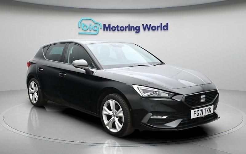 Used Seat Leon FR 131 HP (96 kW) 2022 Black Hatchback