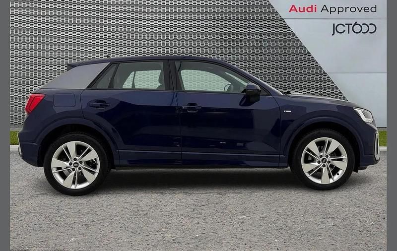Begagnad Audi Q2 S-Line 108 HK (79 kW) 2022 Blå SUV