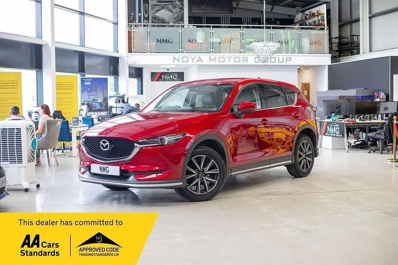 Red Used 2017 Mazda CX-5 Inclusive SUV | £10,149 (Fair price) - Image 1/4