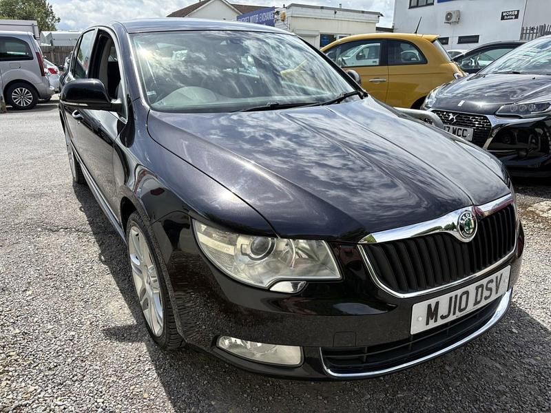 Used Skoda Superb Elegance 170 HP (125 kW) 2010 Black Hatchback
