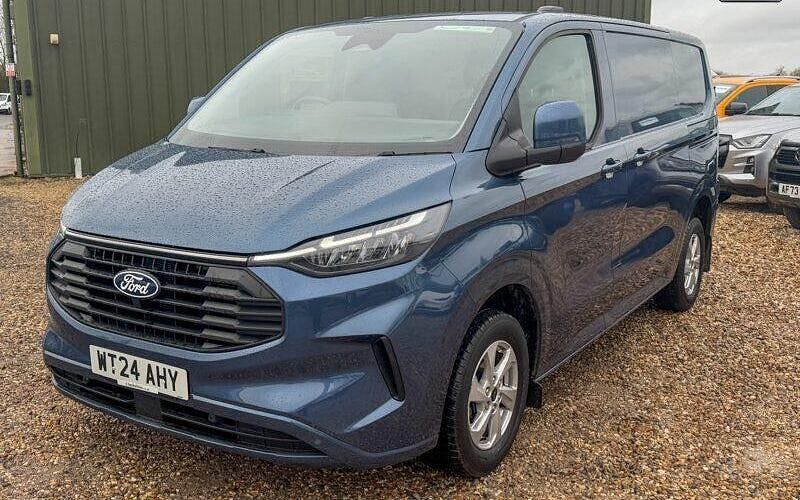 Used Ford Transit Custom Limited 136 HP (100 kW) 2024 Blue Van