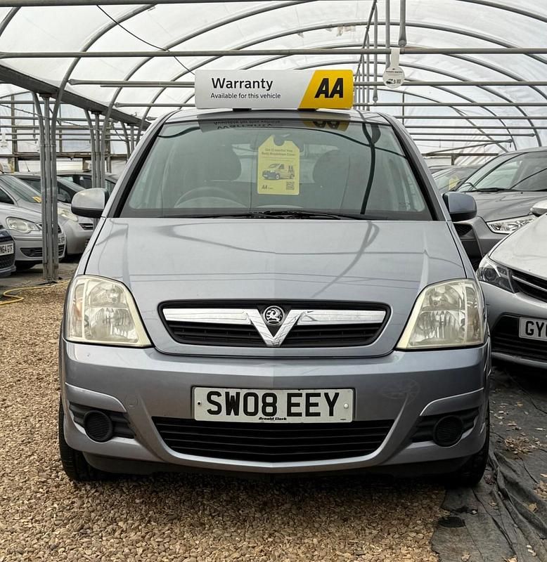 Used Vauxhall Meriva 104 HP (76 kW) 2008 Silver MPV