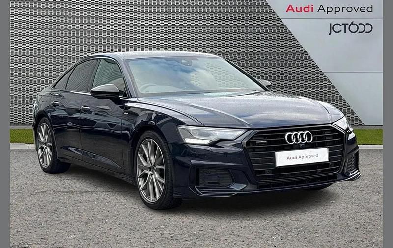 Used Audi A6 Black Edition 204 HP (150 kW) 2023 Blue Sedan