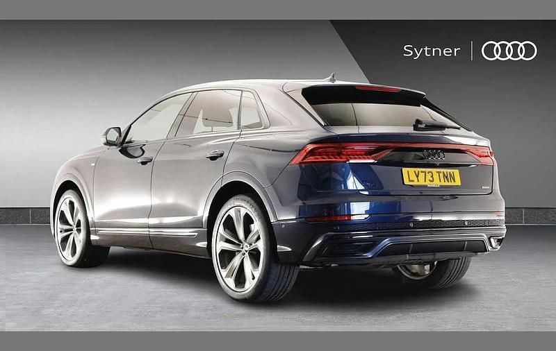 Used Audi Q8 S-Line 334 HP (245 kW) 2023 Blue SUV