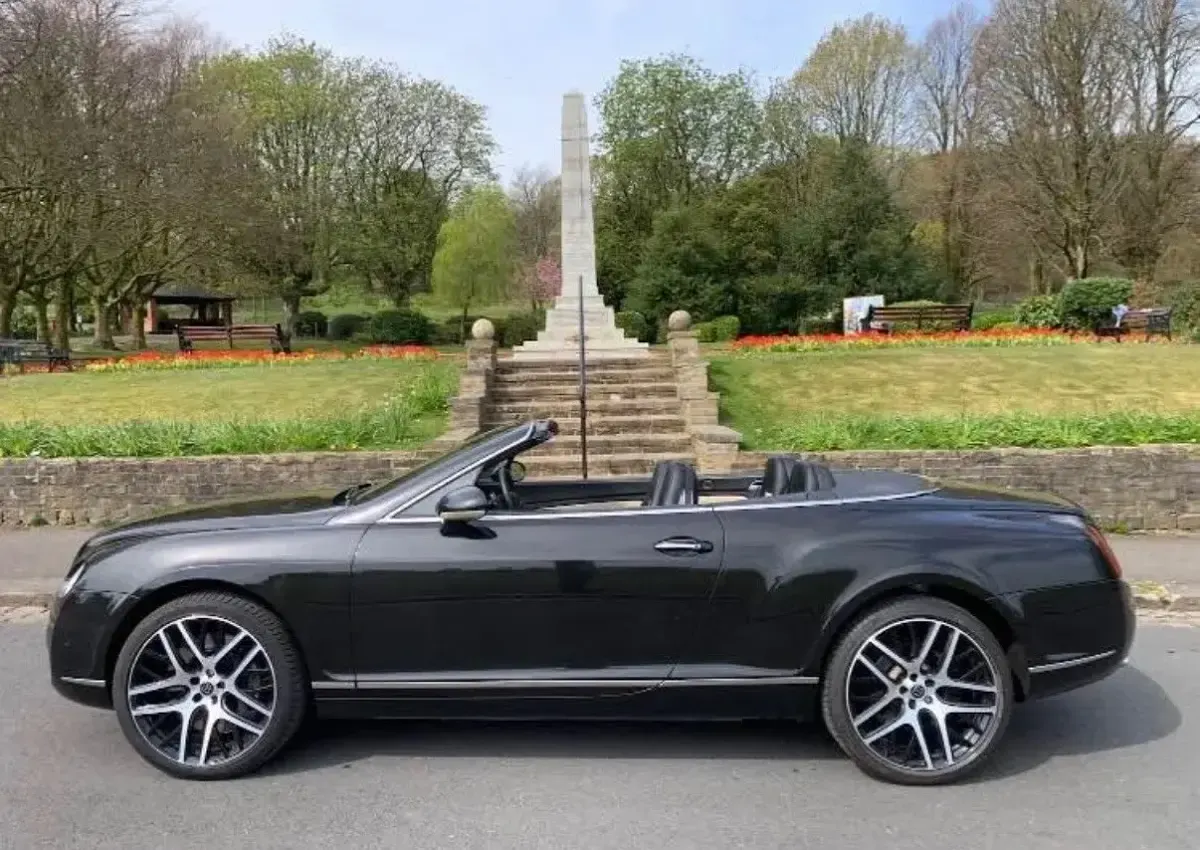 Used Bentley Continental 552 HP (405 kW) 2007 Black Sedan