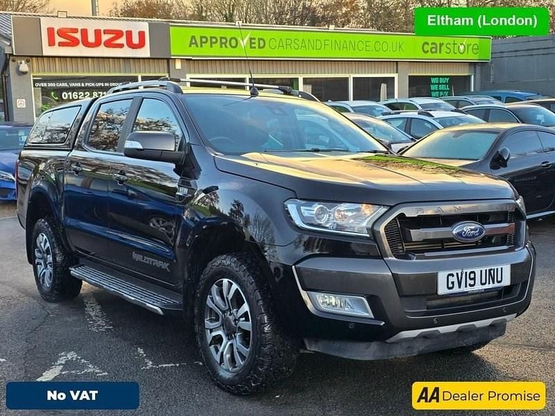 Black Used 2019 Ford Ranger Wildtrack Pickup | £17,999 (Good price) - Image 1/4
